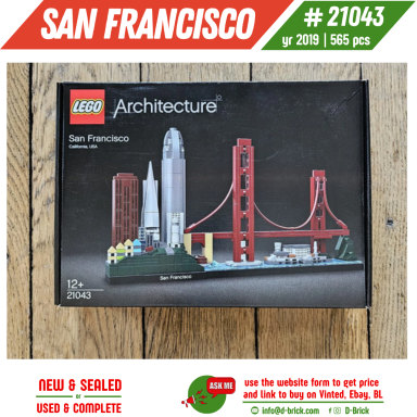 LEGO® Architecture San Francisco 21043 – Skyline Set LEGO® Architecture San Francisco 21043 – Skyline Set