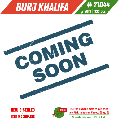 LEGO® Architecture Burj Khalifa 21031 – Updated Dubai Landmark LEGO® Architecture Burj Khalifa 21031 – Updated Dubai Landmark