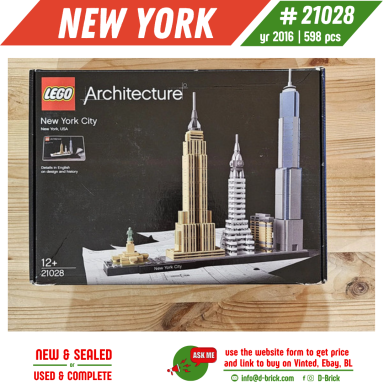 LEGO® Architecture New York 21028 – Skyline Set LEGO® Architecture New York 21028 – Skyline Set