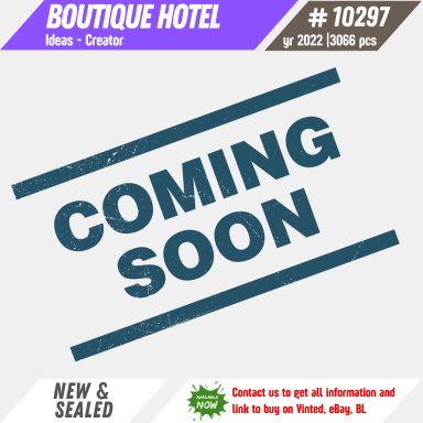 Boutique Hotel | LEGO Set 10297 Boutique Hotel | LEGO Set 10297