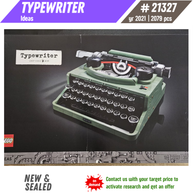 Typewriter | LEGO Set 21327 Typewriter | LEGO Set 21327