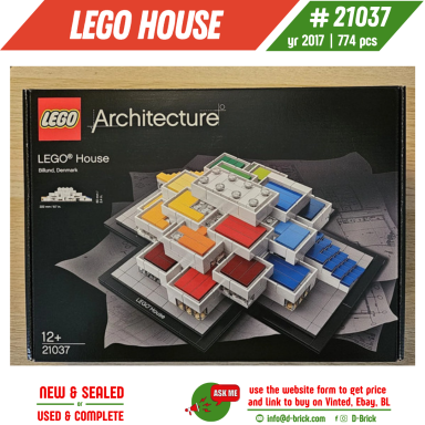 LEGO® Architecture LEGO House 21037 – Denmark Landmark LEGO® Architecture LEGO House 21037 – Denmark Landmark