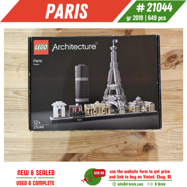 LEGO® Architecture Paris 21044 – Skyline Model LEGO® Architecture Paris 21044 – Skyline Model