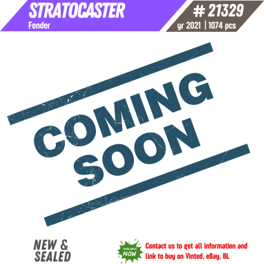 LEGO 21329 – Fender Stratocaster (2021) Fender Stratocaster | LEGO Set 21329