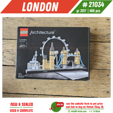 LEGO® Architecture London 21034 – Skyline Set LEGO® Architecture London 21034 – Skyline Set