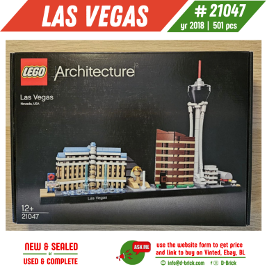 LEGO® Architecture Las Vegas 21047 – Skyline Edition LEGO® Architecture Las Vegas 21047 – Skyline Edition