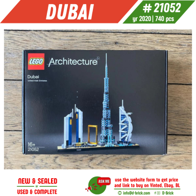 LEGO® Architecture Dubai 21052 – Iconic Skyline LEGO® Architecture Dubai 21052 – Iconic Skyline