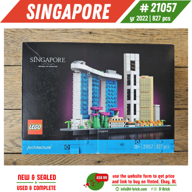 LEGO® Architecture Singapore 21057 – Skyline Model LEGO® Architecture Singapore 21057 – Skyline Model