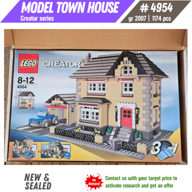 LEGO 4954 – Model Town House (2007) LEGO 4954 – Model Town House (2007)