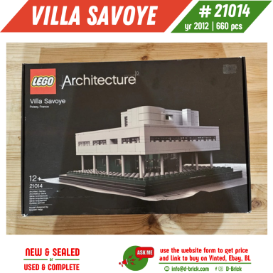 LEGO® Architecture Villa Savoye 21014 – Modernist Landmark LEGO® Architecture Villa Savoye 21014 – Modernist Landmark
