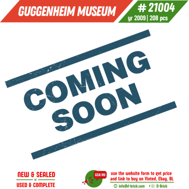 LEGO® Architecture Solomon R. Guggenheim Museum 21004 LEGO® Architecture Solomon R. Guggenheim Museum 21004