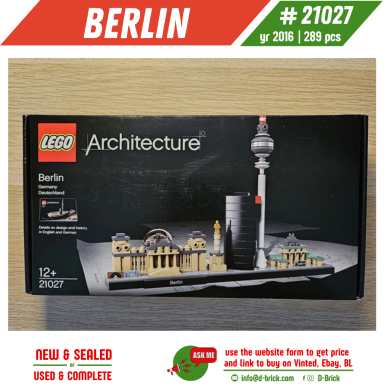 LEGO® Architecture Berlin 21027 – Skyline Set LEGO® Architecture Berlin 21027 – Skyline Set